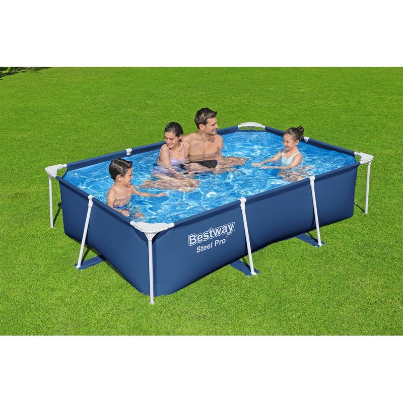 Bestway - Steel Pro Rectangular Frame Pool 259 x 170 x 61 cm 2300 L - 56403 - Image 4
