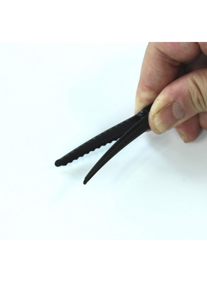 All In One 50Pcs Hair Clip For Diy (60Mm Black Single Prong Alligator Clip) - Image 3