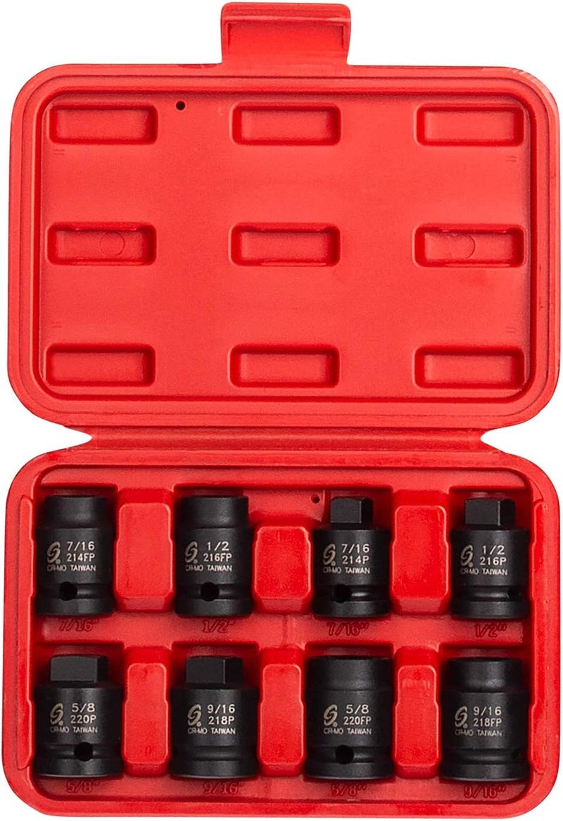 Sunex 2841 1/2-Inch Drive Pipe Plug Socket Set - Image 1