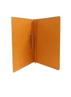 Generic Spring File Folder for A4 Documents Filing - 10 Pcs Pack ORANGE Colour  - Image 2