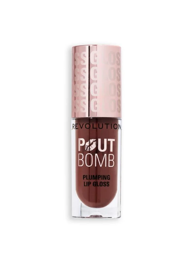 Pout Bomb Plumping Gloss Espresso Cool Nude