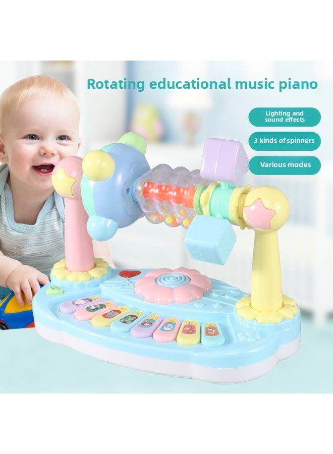 لعبة ألغاز بارادايس للأطفال، موسيقى إلكترونية للأطفال، قرص دوار للأطفال، خشخشة، قصة تعليم مبكر للأطفال - اللون: 3002 لون عشوائي 【لوحة شحن】】 - Image 2