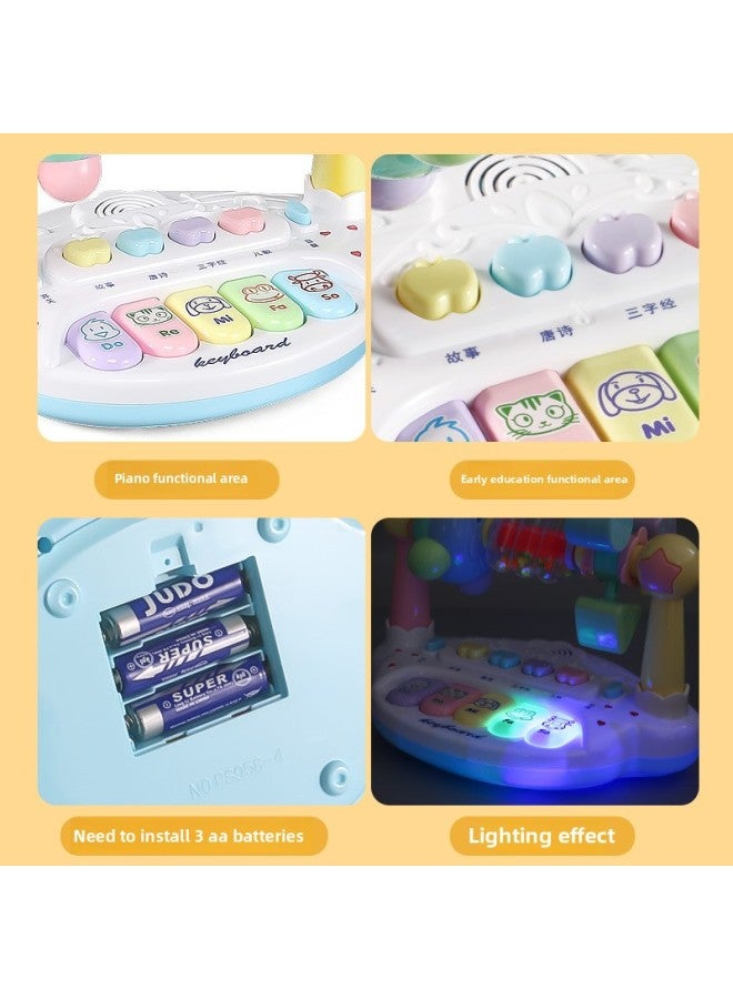 لعبة ألغاز بارادايس للأطفال، موسيقى إلكترونية للأطفال، قرص دوار للأطفال، خشخشة، قصة تعليم مبكر للأطفال - اللون: 3002 لون عشوائي 【لوحة شحن】】 - Image 5