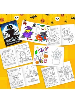 Max Fun 24 Pack Halloween Coloring Books For Kids Ages 2-4 4-8 8-12, Bulk Mini Coloring Books For Boys Girls, Halloween Trick Or Treat Goodie Bag Fillers Gifts Fun Activity Decorations Supplies  - Image 2