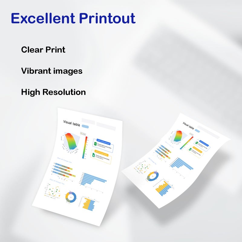 USEHOTI LC103XL Compatible Ink Cartridges Replacement for Brother LC103 LC101 â€“ High Yield Color Ink Works with Brother MFC-J870DW, J6920DW, J6520DW, J450DW Printers (2 Cyan, 2 Magenta, 2 Yellow) - Image 4