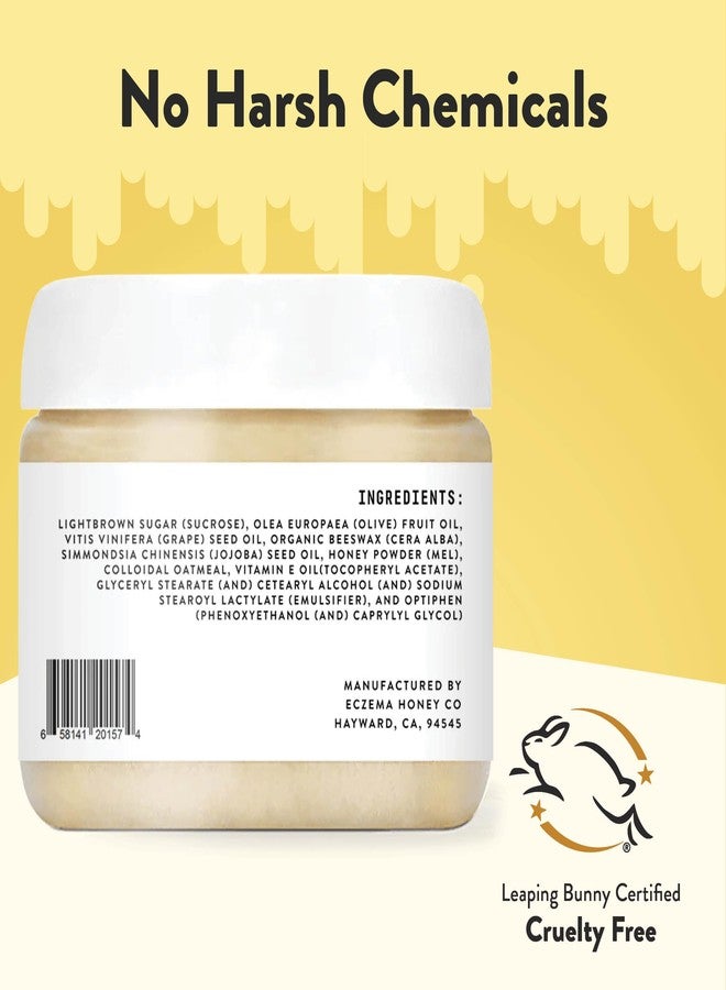 ECZEMA HONEY Brown Sugar Face & Body Scrub - Bath Scrub for Dry Skin - Natural & Gentle Face Scrub Soothes Eczema - Body Care Products for Women & Men - Sensitive Skin Exfoliating Body Scrub (6 Oz) - Image 5