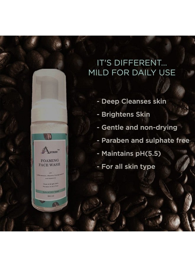 Astrid Coffee Choco hamper, Relaxation gift kit, Coffee ingredients, Coffee spa, foaming face wash, Daily essentials,5 pieces , Gift Kit, Skincare daily essentials, hamper for Her and him, Paraben and Sulphate free - Image 4