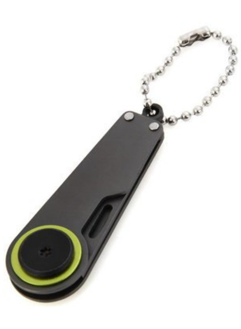 Multifunctional Portable Mini Folding Camping Survival Steel Knife  Key Chain Pocket Box Peel Package Fold Keychain Letter Cutter Parcel Peeler Open Mini Blade Opener  - Image 1