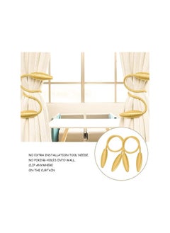 The Bros Tiebacks for Curtains, Woven Curtain Ties, Curtain Clips for Home and Office Decoration  - Image 5
