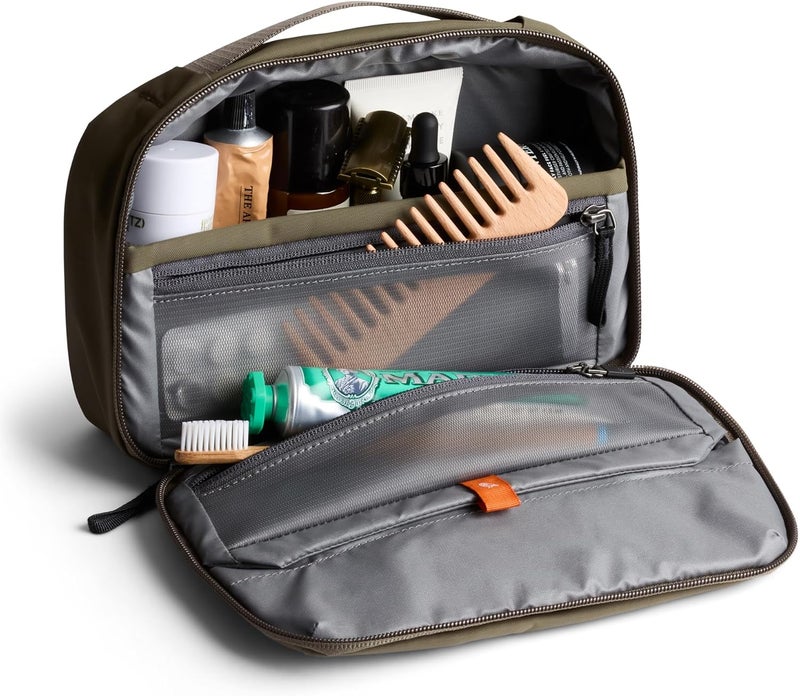 BELLROY Hanging Toiletry Kit (Hanging 3 Litre Toiletry Bag for Men and Women, Designed for Travel) - SeaKelp - Image 2