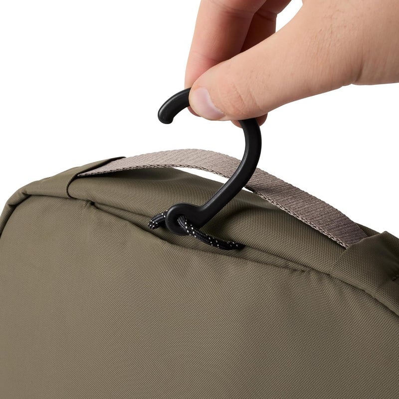 BELLROY Hanging Toiletry Kit (Hanging 3 Litre Toiletry Bag for Men and Women, Designed for Travel) - SeaKelp - Image 3