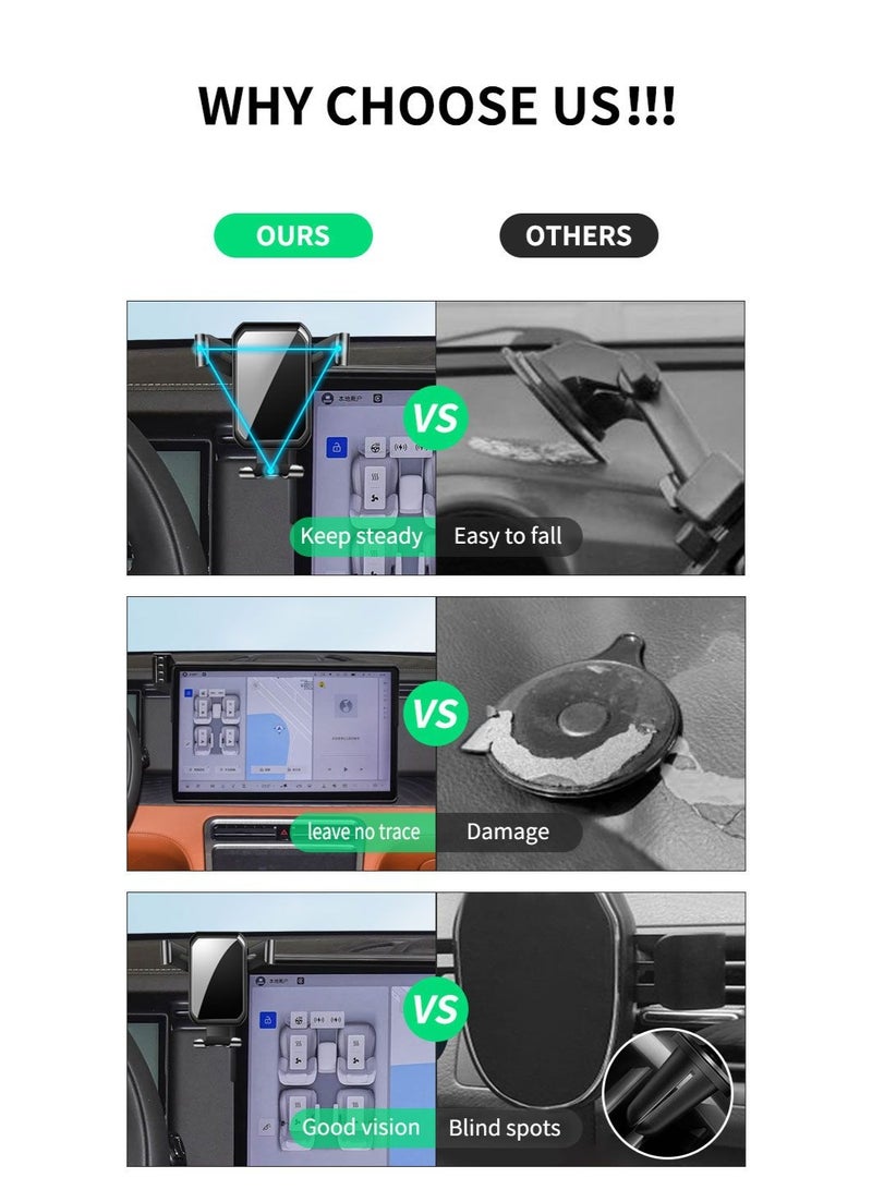 Rox 01 Phone holder 2023-2026(15.7 inches) Monitor Phone Mount MagSafe Car Holder for all phones - Image 3