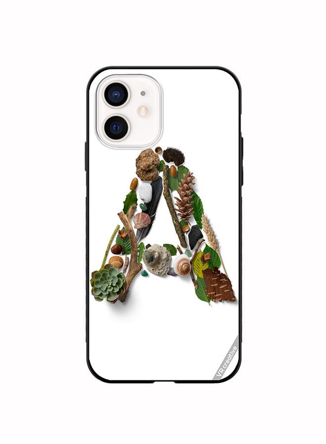 VR CREATIVE Protective Case Cover For Apple iPhone 11 Alphabet A Design Multicolour - Image 1