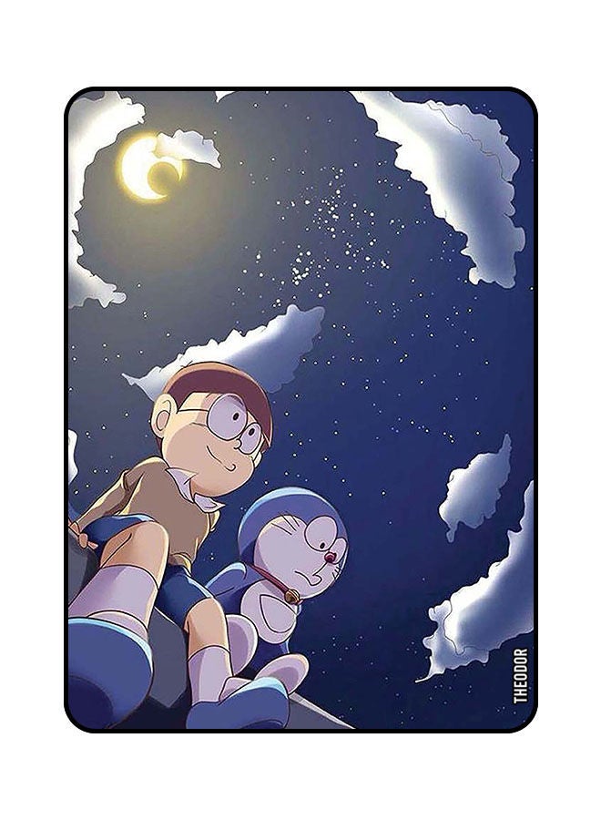 Theodor Protective Flip Case Cover For XIAOMI PAD 5 PRO 12.4 Doraemon sitting - Image 1