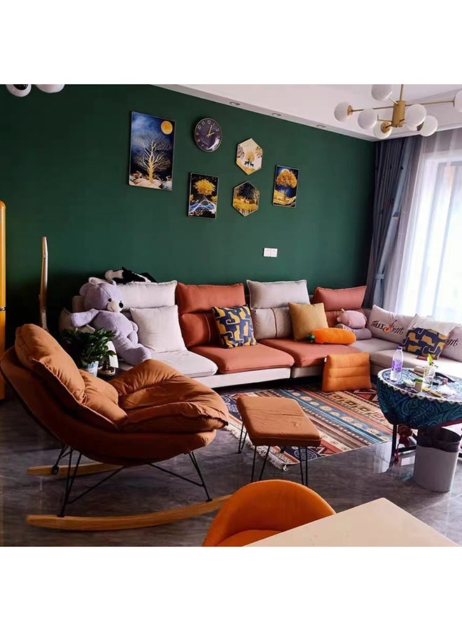 Sharpdo Soft Touch Hand-Woven Cotton And Linen Bohemian Fringed Carpet Multicolour 200x140cm - Image 2