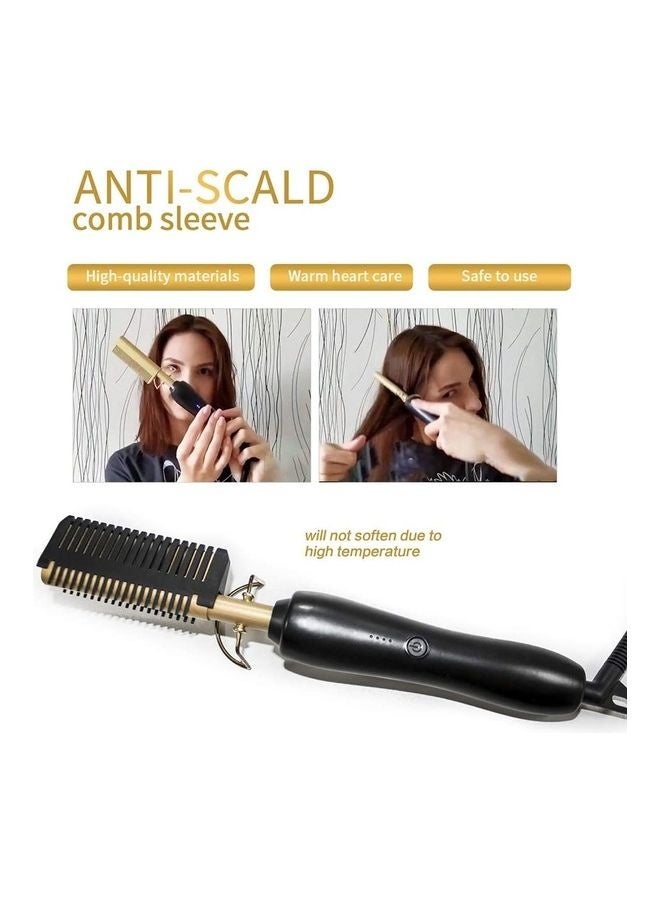 Electric Straightening Comb Black - Image 4