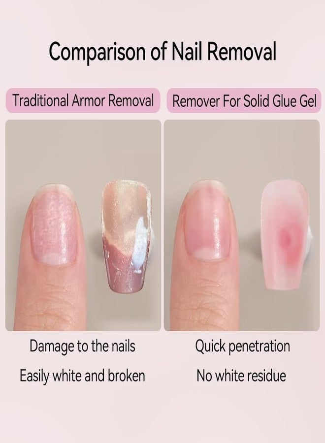 UR SUGAR 15ML Nail Glue Remover for Press on Nails,Multi-Functional Remover for Nails Tips,Gentle Glue Remover Fast & Safe on Fake Tips for Home Salon - Image 5