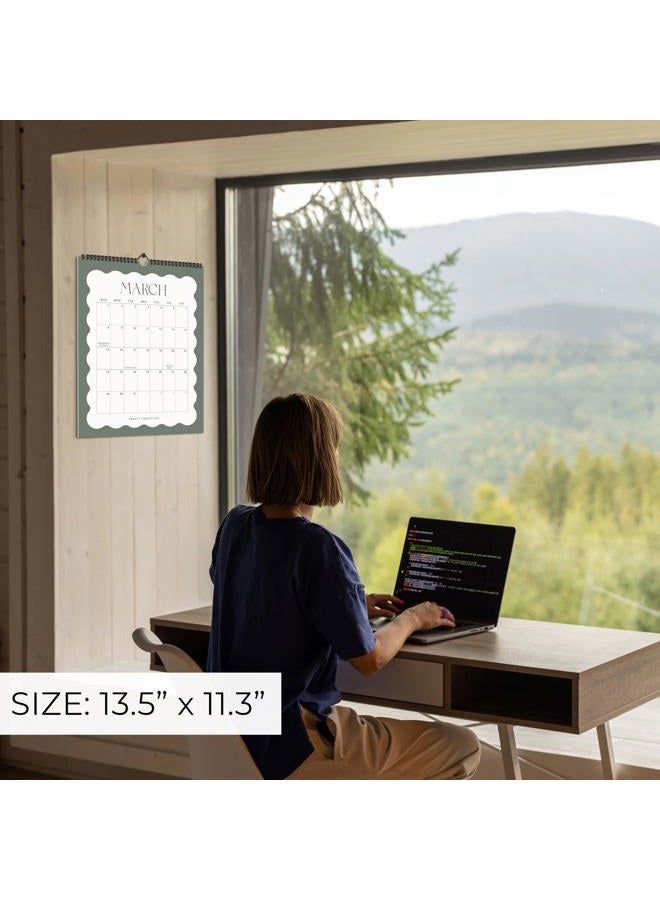 ZICOTO Aesthetic 2026 Wall Calendar - Runs from January 2026 Until July 2027 - The Perfect Large Modern Calendar Planner for Easy Organizing - Image 5