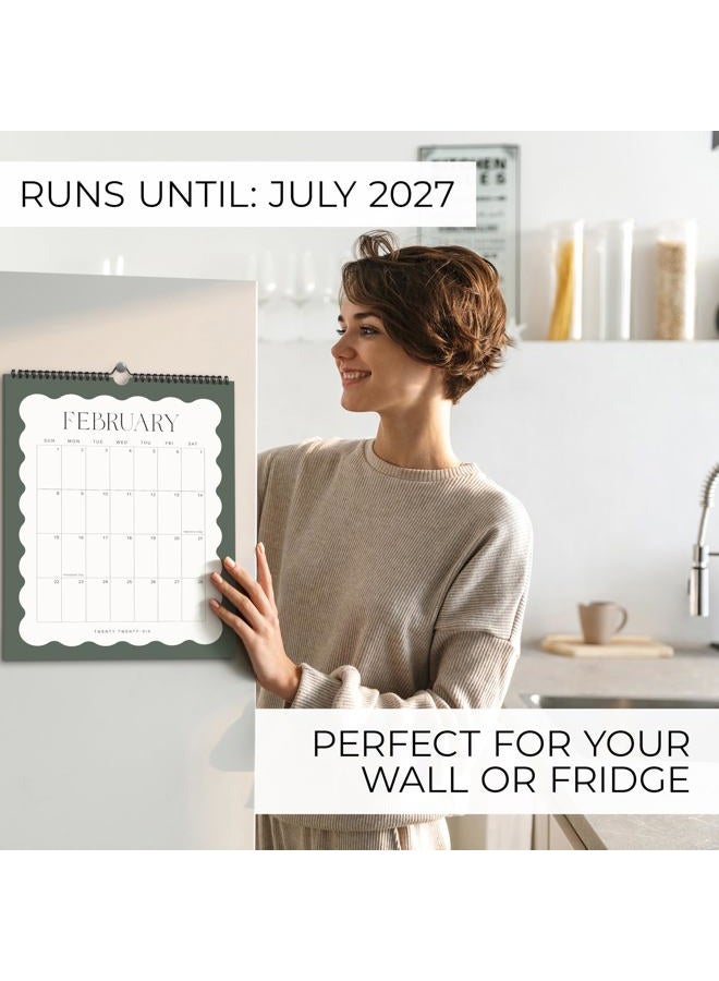 ZICOTO Aesthetic 2026 Wall Calendar - Runs from January 2026 Until July 2027 - The Perfect Large Modern Calendar Planner for Easy Organizing - Image 3