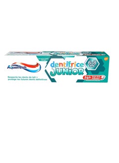 Aquafresh Dentifrice Junior 6-8 ans or Junior Toothpaste,Protects Growing Teeth,Sweet Mint Flavour,For Children Aged 6 to 8 Years,50ml 