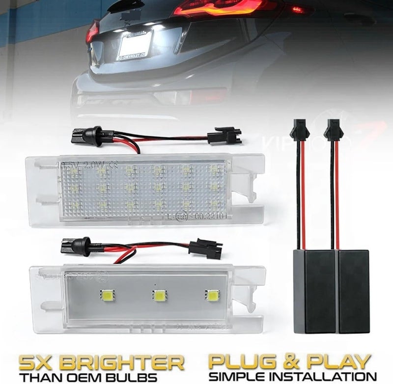 Vuzmode 6000K LED License Plate Light for Chevrolet - Image 2