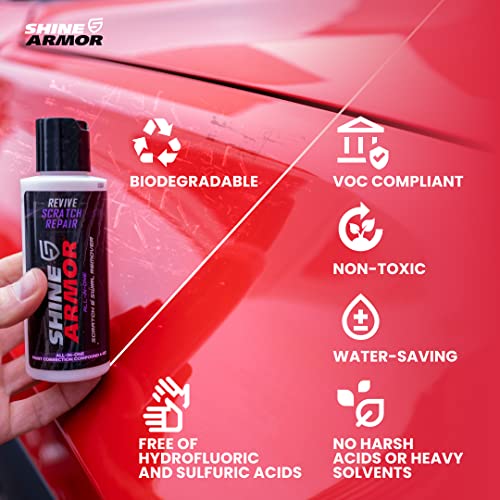 SHINE ARMOR Car Scratch Remover Repair Protection & Swirl Remover Polish 4oz - Image 2