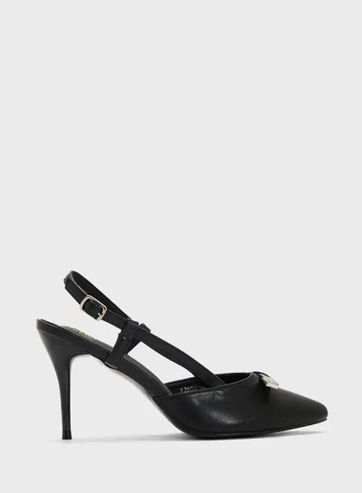 ELLA Sling Back Heeled Pump