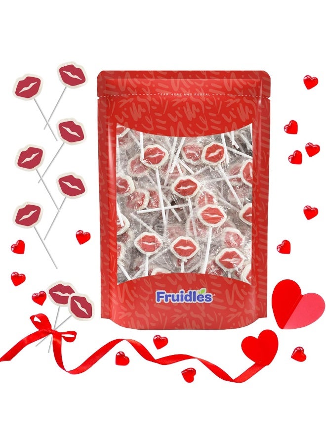 Fruidles Valentine's Day Red Lips Lollipops - Image 5