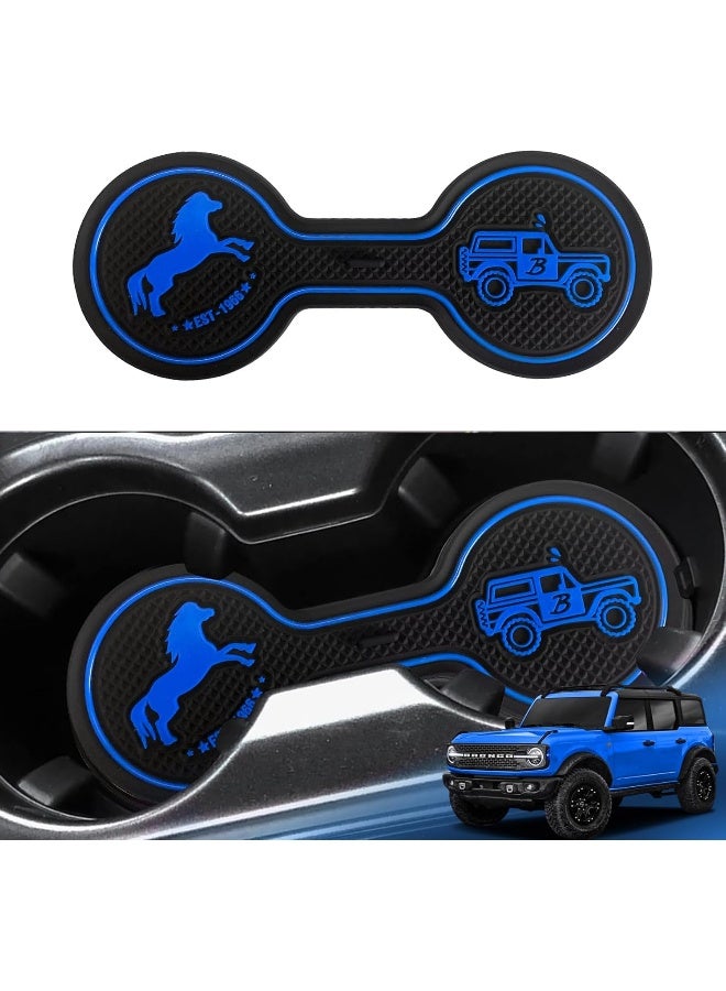 LSAUTO for Ford Bronco 2021.2022 Car Cup Holder Coaster - Image 1
