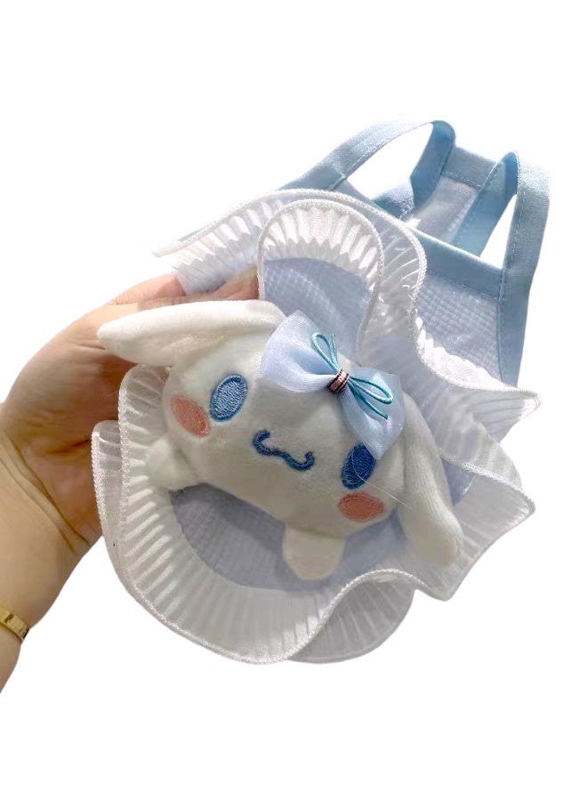 A.M Small Bichon Maltese Teddy Cat Summer Pet Cloth Having Cinnamoroll Dog doll on it. Breathable Cute Small Vest Milk Dog Milk Cat - Image 4