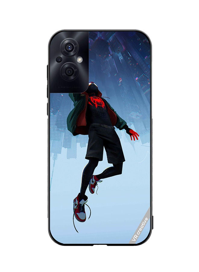 VR CREATIVE Protective Case Cover For Oppo Reno8 Z Spiderman Design Multicolour - Image 1