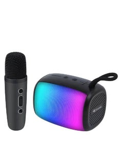 كيسونلي مكبرات صوت RGB لاسلكية قابلة للشحن G22 وصندوق موسيقى كاريوكي. متعدد الالوان 