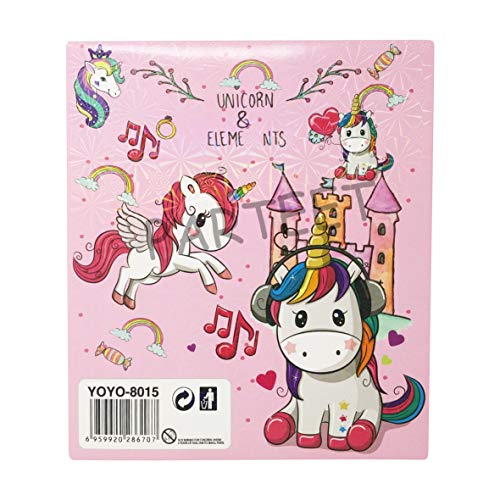 PARTEET 8 in1 Mix Stationery Gift Set for Kids (Light Pink)(N) - Image 5