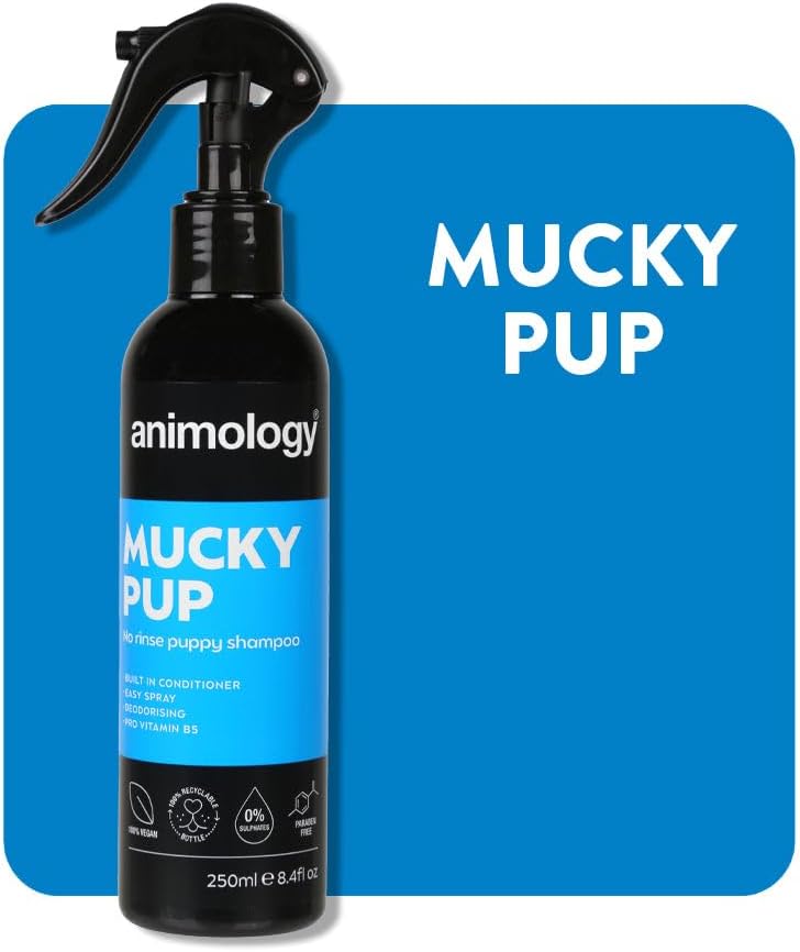 animology mucky pup shampoo, 250 ml - Image 1