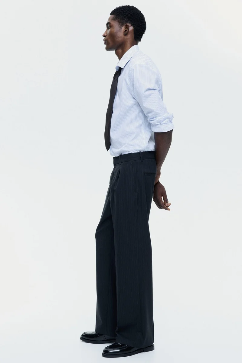 H&M  Loose Fit Tailored trousers for Men | Best Price UAE