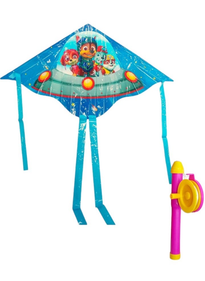 Generic Flying Kite With Fishing Rod And Thread For Kids 