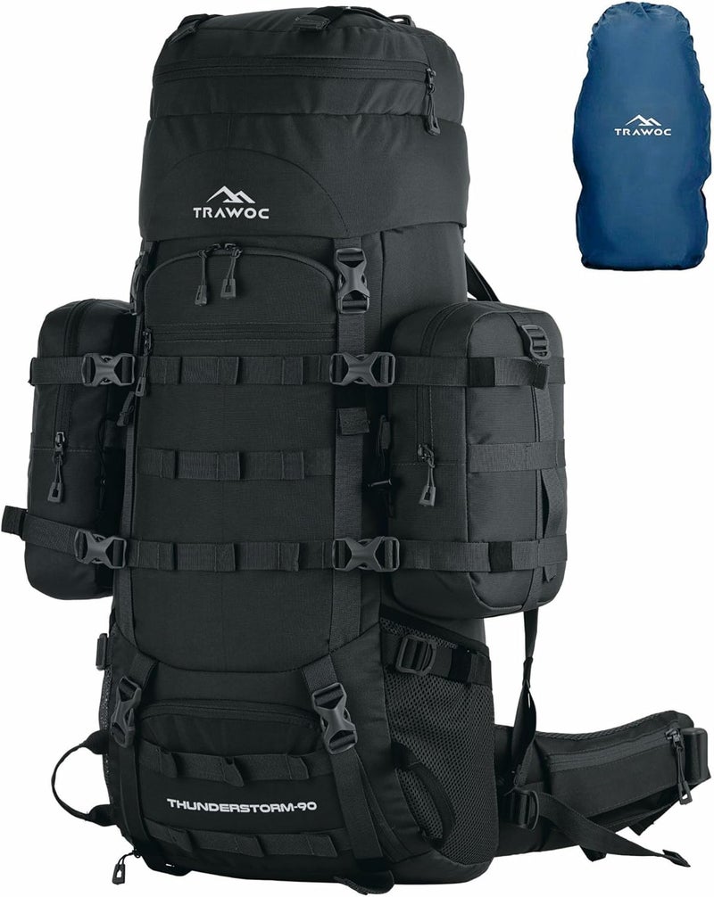 TRAWOC THUNDERSTORM 90L Internal Frame Rucksack - Image 1