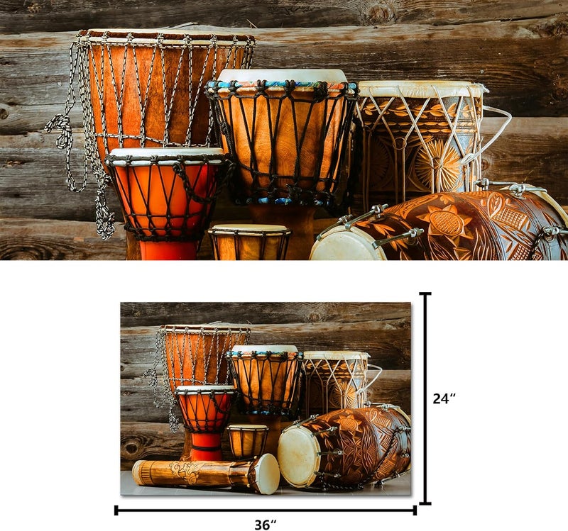 Kalormore Traditional African Drum Wall Art - Image 2