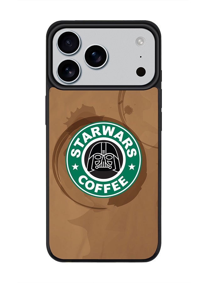 Stylizedd iPhone 17 Pro Max Case, [Compatible with MagSafe] Slim Magnetic cover Phone Case iPhone 17 Pro Max -Starwars Coffee - Image 1
