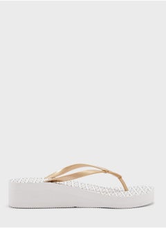 shoexpress T Bar Flip Flops  - Image 1