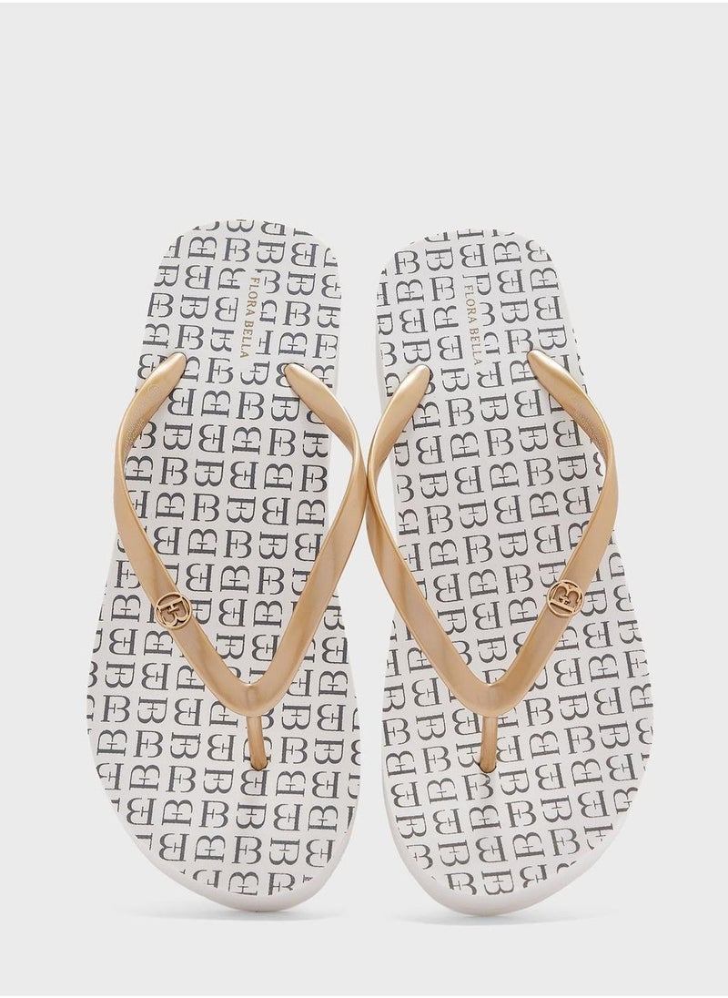 shoexpress - T Bar Flip Flops - Image 1