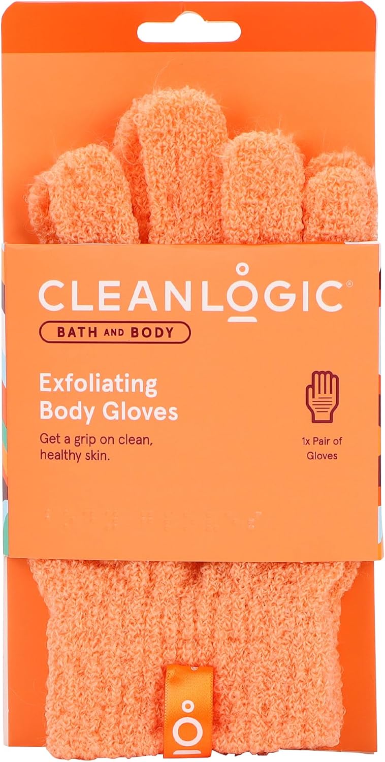 cleanlogic Bath & Body Exfoliating Gloves CL-105-48 - Image 2