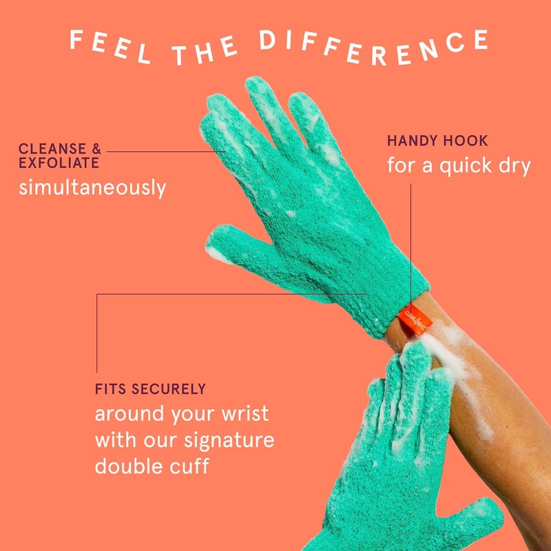 cleanlogic Bath & Body Exfoliating Gloves CL-105-48 - Image 5