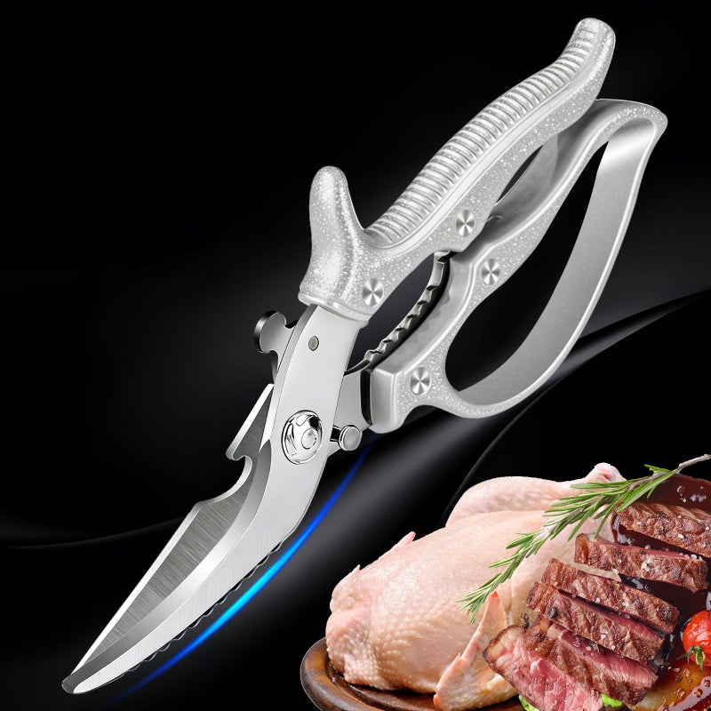 Multi Purpose Kitchen Shears Poultry Bone Scissors Sharp High Strength for Home Restaurant BBQ Smooth Cutting Meat - Image 1