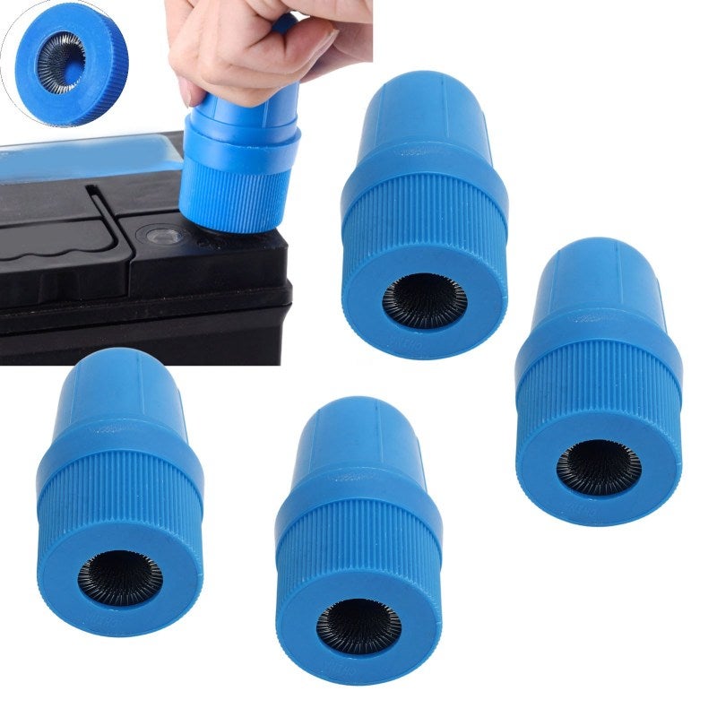 Battery Terminal Brush 2 In 1 Design: Premium ABS & Aluminum Alloy - High Efficiency Cleaning Universal Battery Brush for Automotive Battery Maintenance, Car Owners - Image 1