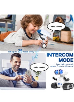 General Rechargeable Remote Control Robot Toys with Auto-Demonstration, Music & LED Eyes. Walkie Talkie Robot Toys for Kids 7 8 12, Kids Robot Toys Gifts for Boys Girls, Toddler RC Robot (White)  - Image 5