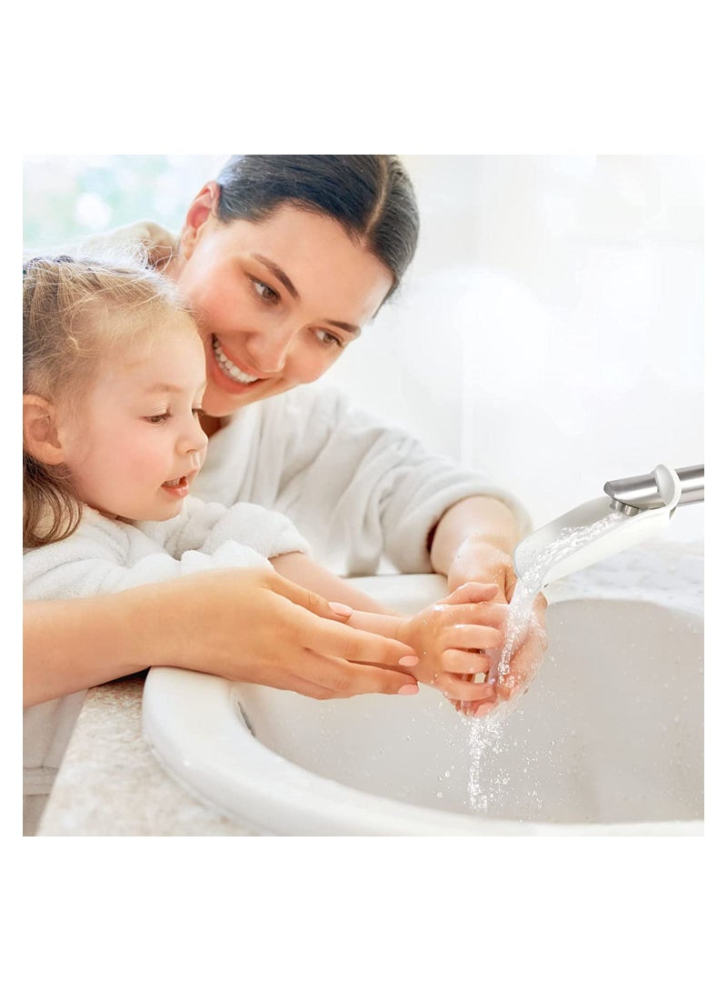 SYOSI Faucet Extender for Kids, 4Pack Sink Extender for Toddlers, Bathroom Wash Tap Washing Helper, Faucet Extender for Children Baby - Image 2