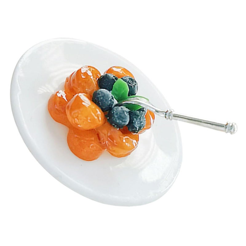 Miniature Kitchen Food Set For Dollhouse Pretend Play And Micro Landscape Decoration - Image 2