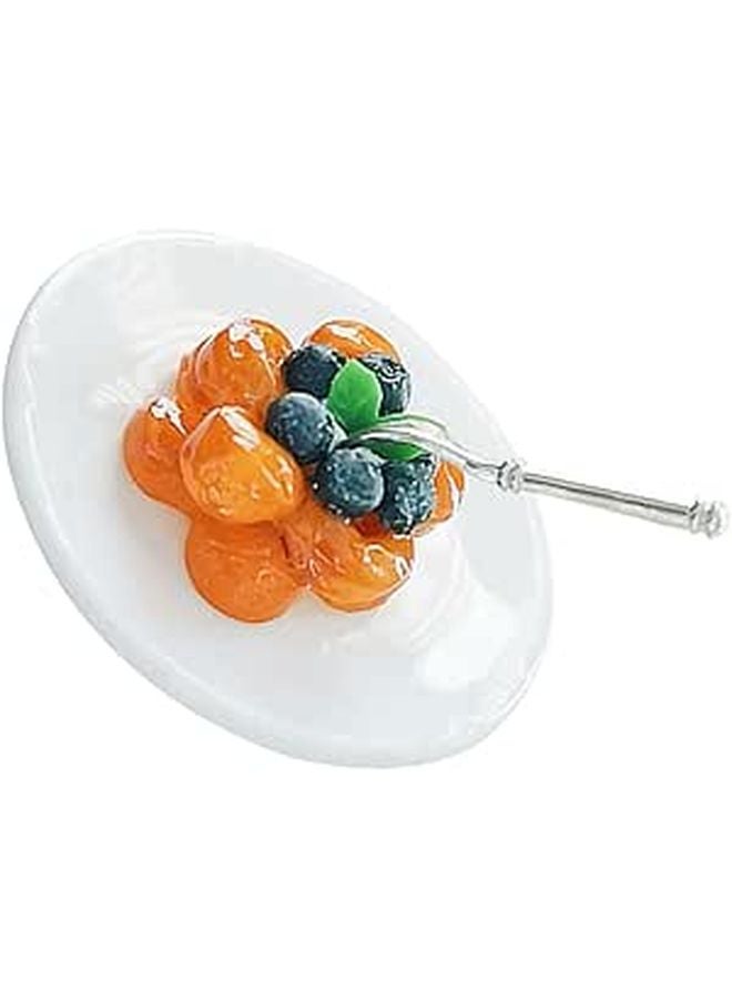 Miniature Kitchen Food Set For Dollhouse Pretend Play And Micro Landscape Decoration - Image 1
