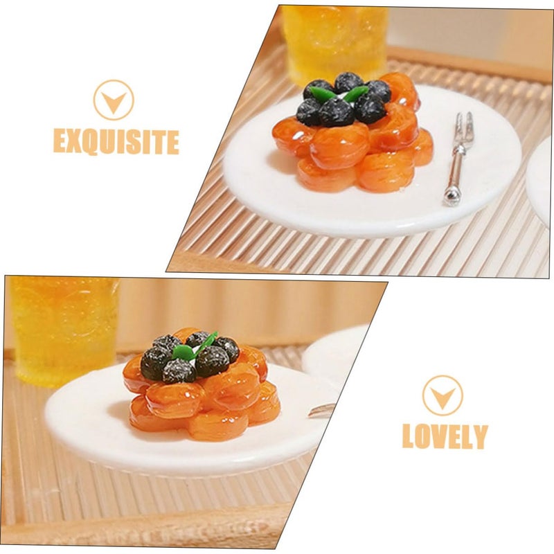 Miniature Kitchen Food Set For Dollhouse Pretend Play And Micro Landscape Decoration - Image 4